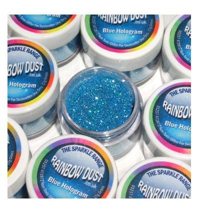 Sparkles azúl Hologram Blue