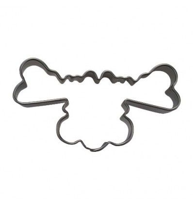 Cortador galletas cabeza de reno 6cm