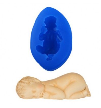 Molde silicona bebe Mediano