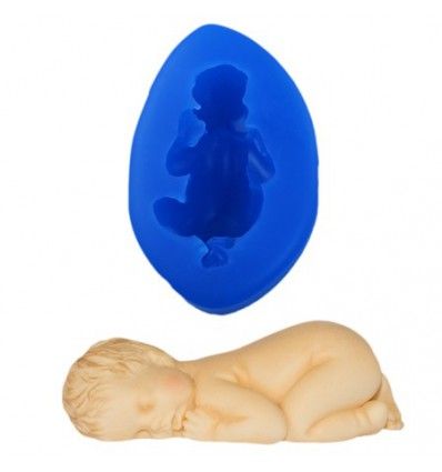 Molde silicona bebe Grande