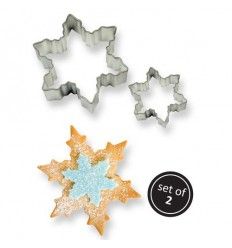 Cortador copo de nieve, 2 ud