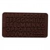 Molde para chocolate de letras y números