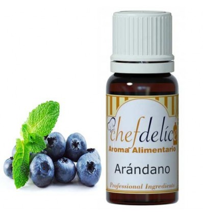 Aroma concentrado de Arándano de chefdelíce 10ml