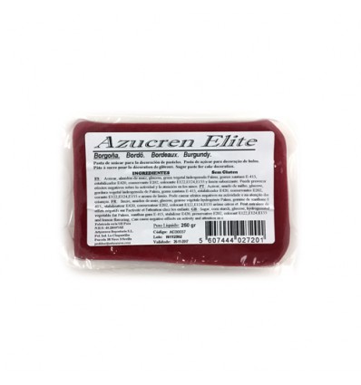 Fondant Azucren Elite granate 250 g