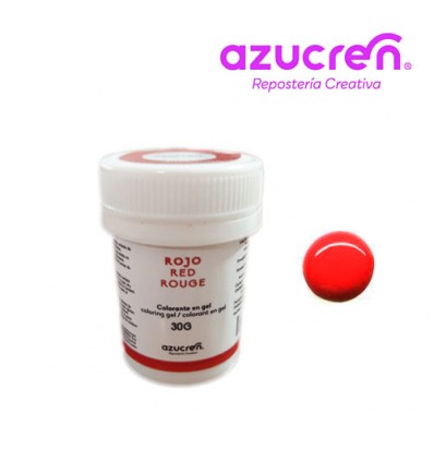 Colorante gel Azucren - Rojo