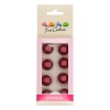PERLAS-BOLAS DE CHOCOLATE RUBI- SET 8