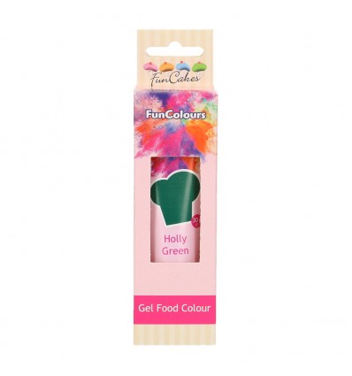 Colorante FunColours Gel -Holly Green 30g