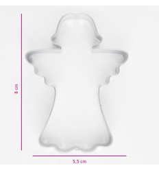 Cortador de galletas de Angel 8 cm