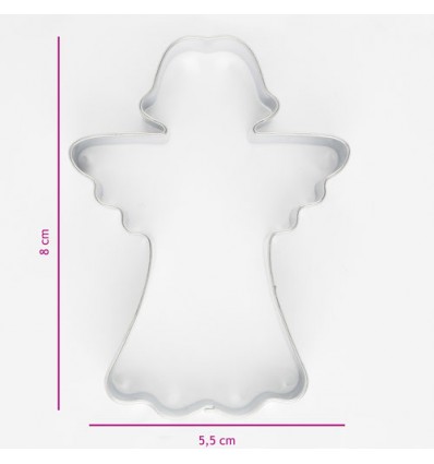 Cortador de galletas de Angel 8 cm