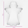 Cortador de galletas de Angel 8 cm