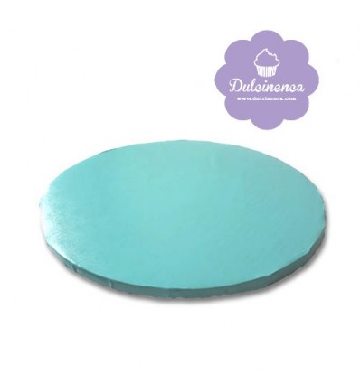 Base Gruesa redonda 35 cm AZUL CIELO