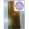 Base rectangular Dorada para pastel 15X35 cm