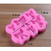 Molde silicona lazos fondant