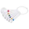 Cucharas Medidoras de Plástico, 6 u