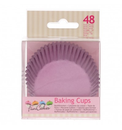 FunCakes Cápsulas para Hornear -Lila- 48u