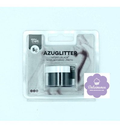 PURPURINA DECORATIVA NEGRA 5gr AZUGLITTER