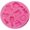 Molde silicona cosmeticos de Minnie Mouse