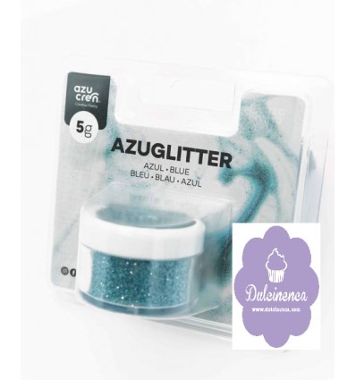 PURPURINA DECORATIVA AZUL 5gr AZUGLITTER