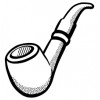 Molde PVC pipa de tabaco