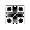 M. PVC TABLERO PARCHIS 195X195X10MM (1I)