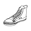 M. PVC BAMBA ALTA DE CORDONES