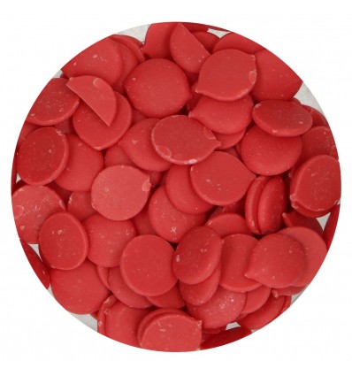 FunCakes Candy Deco Melts -Rojo- 250g