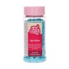 FUNCAKES CONFETI AZUL METÁLICO, 70G