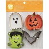 SET CORTADOR MURCIÉLAGO/CALABAZA/FANTASMA/FRANKESTEIN HALLOWEEN