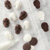 MOLDE MINI CALAVERAS CHOCO Halloween.
