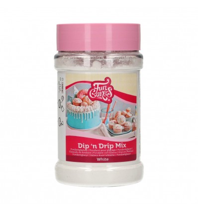 FUNCAKES PREPARADO PARA DIP 'N DRIP BLANCO 150 G