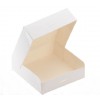 Caja de pasteleria blanca 17x14x6 cm