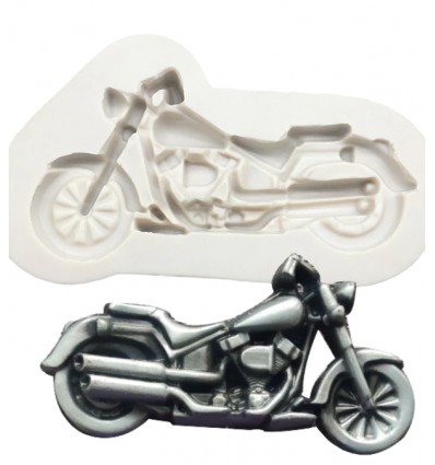 Molde silicona moto