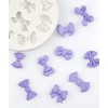 Molde silicona lazos 9 modelos