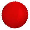 Disco Extra fuerte Ondulado. ROJO 30 CM