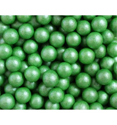 PERLAS DE AZÚCAR VERDES 7 MM. BOTE 60 GRAMOS