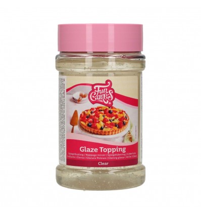 FUNCAKES GLAZE TOPPING COBERTURA BRILLANTE 375 G-