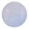 Disco Extra fuerte Ondulado. BLANCO 20 CM