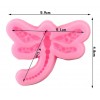 Molde silicona libélula