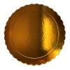 Disco Extra fuerte Ondulado. ORO 25 CM