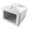 Caja EXTRA GRUESA CON ASA Y VENTANA 30X30X21 AZUCREN