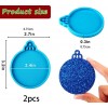 Molde Silicona bolas de navidad