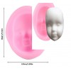 Molde de Silicona cara de mujer