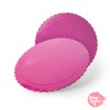 Disco Extra fuerte Ondulado. FUCSIA 20 CM