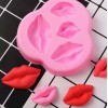 Molde silicona labios 4 tamaños