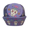 FUNCAKES BAKING CUPS DAY OF THE DEAD PK/48 HALLOWEEN