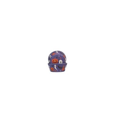 FUNCAKES BAKING CUPS SPOOKY HALLOWEEN PK/48