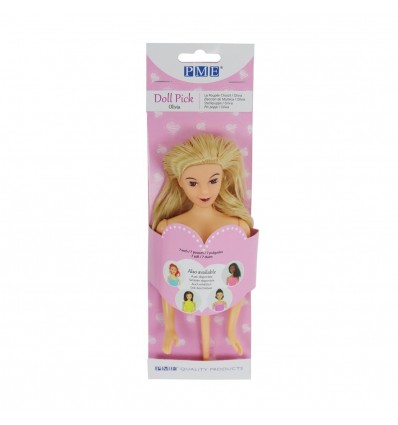 PME MUÑECA PARA TARTAS - RUBIA