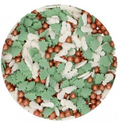FUNCAKES CHRISTMAS MIX 55 G sprinkles navidad