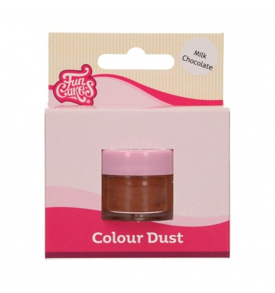 FUNCAKES COLOUR DUST MILK CHOCOLATE