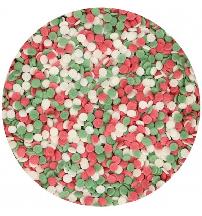 FUNCAKES MINI CONFETI NAVIDAD 60G